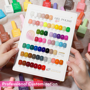Lot de 60 couleurs de vernis à ongles gel 15 ml en gros – Kit gel UV néon et nude pour marque privée – Ensemble de vernis permanent - Product Image 3