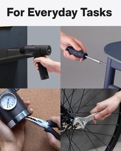 Kit Trapano HOTO a Velocità Variabile con Display Intelligente, Set di Utensili da Giardinaggio con Trapano Senza Fili Brushless - Product Image 4