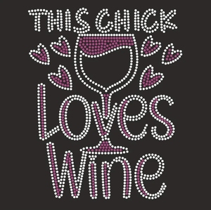 Dễ Thương Miễn Phí Mẫu Tình Yêu Rượu Vang Phim Hoạt Hình Và Thư Sắt Trên Rhinestone Nhiệt Chuyển Đinh tán <span class=keywords><strong>Sequin</strong></span> Bead Motif - Product Image 1