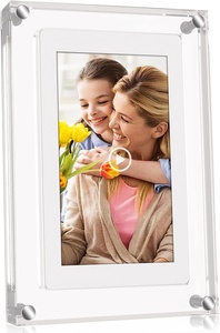 <span class=keywords><strong>Tablette</strong></span> tactile intelligente à écran LCD 10 pouces <span class=keywords><strong>cadre</strong></span> wifi électronique en acrylique partage facile d'images vidéo avec contrôle de l'application Frameo - Product Image 3