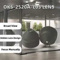 OKS-3720A-L03 CCTV-lens 2,5 mm F2.2 Pinhole verborgen camera 120 kijkhoek Handmatige focus 6,9 mm sensor 2,44 mm achterste brandpuntsafstand