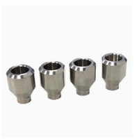 Pièces en acier inoxydable usinées CNC de haute précision, composants métalliques personnalisés, boîtiers de capteurs automobiles