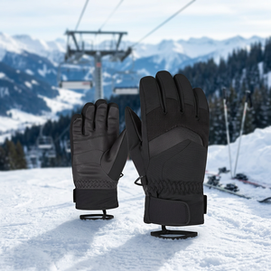 Nouveaux gants de ski auto-chauffants pour enfants, chauds, imperméables, coupe-vent, en polyester, pour filles, pour le snowboard, le patinage sur neige et la maison - Product Image 6