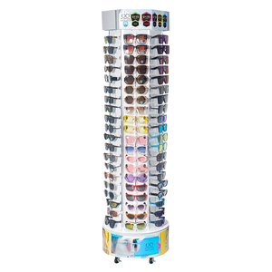 Halten Sie 120 Paar Gläser gespiegelte Schublade für Supermarkt Einzelhandel geschäfte Rotierende Sonnenbrillen <span class=keywords><strong>Display</strong></span> <span class=keywords><strong>Stand</strong></span>