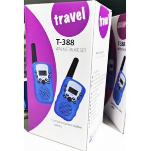1 Pieza T388 Radio Bidireccional Portátil, Walkie Talkie para Niños con Linterna LED Integrada, Mini Juguete de Regalo para Niños y Niñas - Product Image 2