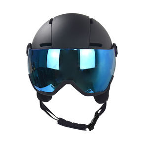 Fabricant de casques de <span class=keywords><strong>ski</strong></span> <span class=keywords><strong>Casque</strong></span> de <span class=keywords><strong>ski</strong></span> moulé avec lunettes <span class=keywords><strong>Casque</strong></span> de snowboard EPS à double coque PC avec visière pour adultes et jeunes - Product Image 2