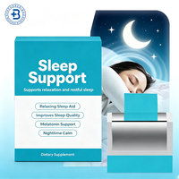 Bandes buvables OEM pour le sommeil, végétaliennes, sans sucre, à dissolution orale, supplément de sommeil, vitamine mélatonine, bandes de sommeil à dissolution orale