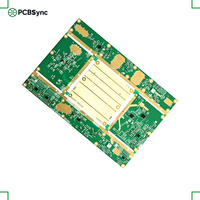 PCBSync Rogers RT/duroid 5870 1.6mm 1oz ENIG 8 couches, circuit imprimé pour équipement de diathermie médicale