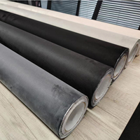 Revêtement adhésif en tissu suédé pour tableau de bord de voiture, vinyle pour intérieur
