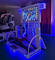 Máquina de Esquí 9D VR, Equipo Deportivo de Interior con Marco Metálico para Parques de Atracciones y Áreas de Juego Comerciales