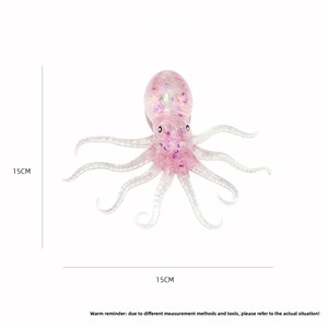Jouets de décompression pour enfants, poulpe coloré à presser, à rebond lent, avec poignée en mousse, de grande valeur, pour tous les âges - Product Image 3