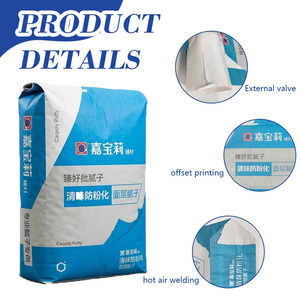 <span class=keywords><strong>Precio</strong></span> <span class=keywords><strong>de</strong></span> Fábrica, Bolsa <span class=keywords><strong>de</strong></span> Válvula con Fondo <span class=keywords><strong>de</strong></span> Bloque <span class=keywords><strong>de</strong></span> PP Tejido <span class=keywords><strong>de</strong></span> 25 kg, Sacos Laminados, Impermeables, para Químicos Ambientales, Construcción y <span class=keywords><strong>Mortero</strong></span> Seco - Product Image 4