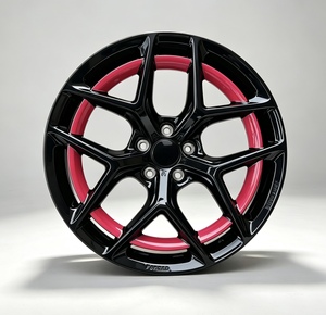 1 pièce Jantes monobloc forgées en alliage 5 branches concaves de course PCD ET CB personnalisés pour tuning automobile avec logo personnalisé - Product Image 1