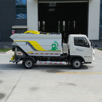 Camion compacteur électrique LH4500 pour la collecte des déchets sanitaires et le transport des déchets résidentiels et municipaux