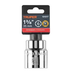 BOX 3 Chiave a bussola esagonale da 1-3/8 pollici, attacco da 3/4 pollici, TRUPER - Product Image 3