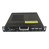 Mini PC industriel Ops Computer H81 B85 avec chipset Intel Haswell Quad Core 4ème génération I3 I5 I7, processeur 4K Ops Mini PC