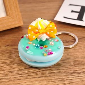 Wholesale of Creative Simulation Food Doughnut Keychain Pendants and Student Couple <b>Bag</b> Pendants Mini Kitchen Toys - Product Image 3