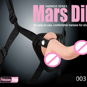 Носимый фаллоимитатор-брюки из кожи, портативный – водонепроницаемый реалистичный страпон-пенис, секс-игрушка для лесбийских пар, оптом - Product Image 3