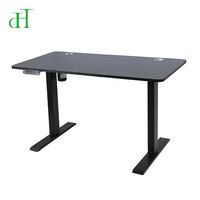 Escritorio Eléctrico de Altura Ajustable, Resistente, con Columna de Hierro, Mesa para Trabajar Sentado o De Pie, con Diseño Moderno para Uso Profesional