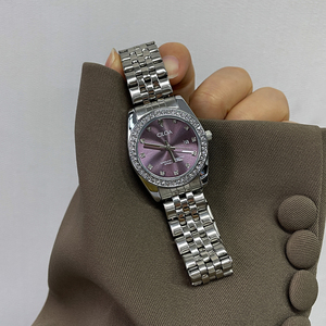 Montre à quartz haut de gamme étanche en acier inoxydable pour femme CILOA, design artistique et original - Product Image 2
