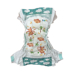 Pañales para Bebé en Fardos, Algodón CZ, Protección Anti-Fugas, Estampados, Tallas 1-8, LUPILU/BABYDREAM/BABYLOVE, Suaves y Transpirables - Product Image 3
