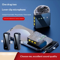 Nouveau modèle H15 – Microphone cravate sans fil omnidirectionnel USB Type-C/3,5 mm pour téléphones mobiles iOS, diffusion en direct en extérieur, réduction du bruit