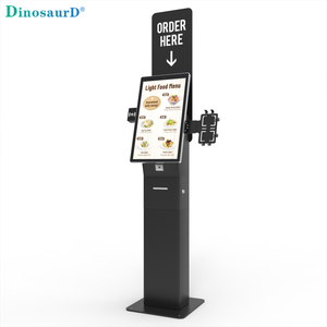 24 inç hepsi bir Pos sistemi otel ödeme ödeme ödeme kapasitif dokunmatik ekran Self-Service sipariş kat-ayakta Kiosk - Product Image 6