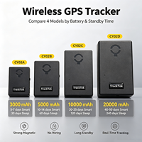 Traceur GPS 4G pour le suivi d'actifs avec moniteur vocal, alarme sans fil, détachement à distance, localisateur GPS magnétique Glonass, GPS portable, application gratuite