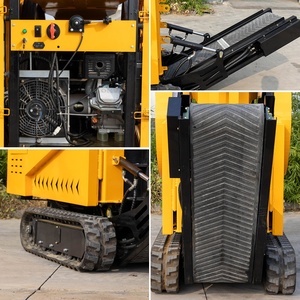 Небольшая гусеничная дробилка, щековая дробилка, руда для гравийной добычи, строительный мусор, дробление с сердечником, экспорт двигателя, Европа, Америка - Product Image 3