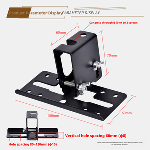 Base Universal Grande para TV, Soporte de Pedestal de Acero Laminado en Frío, VESA Máx. 200x200, para Televisores de Pantalla Plana de 32-55 <span class=keywords><strong>Pulgadas</strong></span>, Certificado RoHS - Product Image 3
