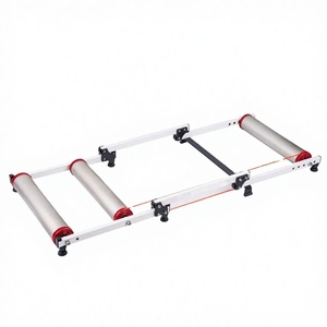 HONGSEN, entrenador de rodillos de ciclo plegable <span class=keywords><strong>para</strong></span> interiores de aluminio, <span class=keywords><strong>para</strong></span> ejercicio de bicicleta, producto de deportes y entretenimiento, 2017 - Product Image 1