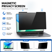 Penjualan Langsung Pabrik Film Layar Magnetik Laptop 14/15/16/17 Inci, Film Pelindung Privasi, Anti Cahaya Biru dan Anti Mata-mata
