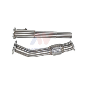 Tuberías <span class=keywords><strong>de</strong></span> <span class=keywords><strong>Escape</strong></span> Turbo Downpipe MATCHWAY para VW Golf Jetta Beetle MK4 GTI Bora GTI AUDI TT A3 <span class=keywords><strong>Seat</strong></span> <span class=keywords><strong>Leon</strong></span> Skoda Octavia 1.8T - Product Image 2