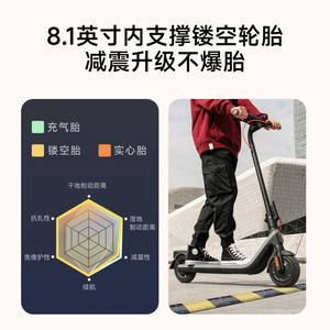 Trottinette électrique <span class=keywords><strong>Ninebot</strong></span> No.<span class=keywords><strong>9</strong></span>, trottinette pliable pour adultes No.<span class=keywords><strong>9</strong></span> E2 - Product Image 3