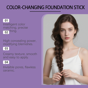 เบสเมคอัพเนื้อบางเบา 2-in-1 เปลี่ยนสีได้ ช่วยเติมความชุ่มชื้น ติดทนนาน ขนาด 10 มล. เหมาะสำหรับทุกสภาพผิว - Product Image 3
