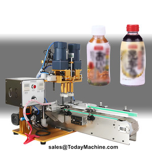 Masaüstü şampuan plastik şişe kapağı uçucu yağ jel şişe vida kapatma kapatma makinesi - Product Image 1