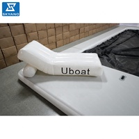 Piscine flottante pour yacht avec canapé, piscine gonflable portable pour la baignade