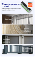 Contrôleur intelligent pour maison connectée Tuya Smart Life App compatible 16 canaux, design barre de garage, compatible Alexa, Wi-Fi, Zigbee, relais 50A/16A