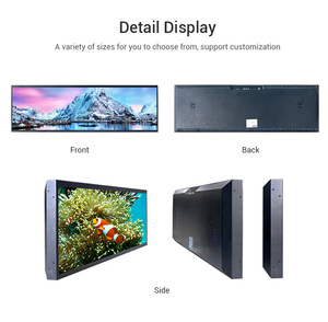 Venta al por mayor todo en uno Lcd barra alargada de <span class=keywords><strong>la</strong></span> publicidad Display Lcd reproductor de vídeo para <span class=keywords><strong>restaurante</strong></span> - Product Image 4