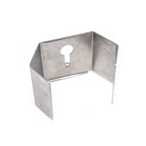 Factory Metal U Shaped Bracket Sheet OEM Die Stamping Sheet Hardware Customized Zinc Plating