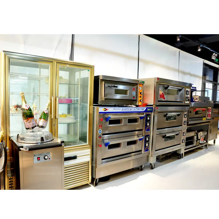 สไตล์ยุโรป Shinelong ใช้ครัวพิซซ่าอุปกรณ์ร้านอาหาร