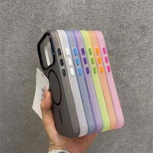 Funda Magnética para Teléfono Color Caramelo para <span class=keywords><strong>iPhone</strong></span> 17 Pro Max, Funda de Teléfono Mate Translúcida de Lujo para <span class=keywords><strong>iPhone</strong></span> <span class=keywords><strong>11</strong></span> - Product Image 5