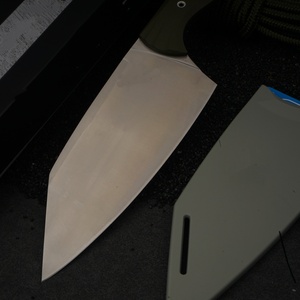 Couteau à lame fixe Tredknix Axis BM4010, acier CPM 154, pointe de lance, manche en Micarta, épaisseur 0,3 mm, pour camping, avec étui, qualité industrielle, DIY, OEM - Product Image 6