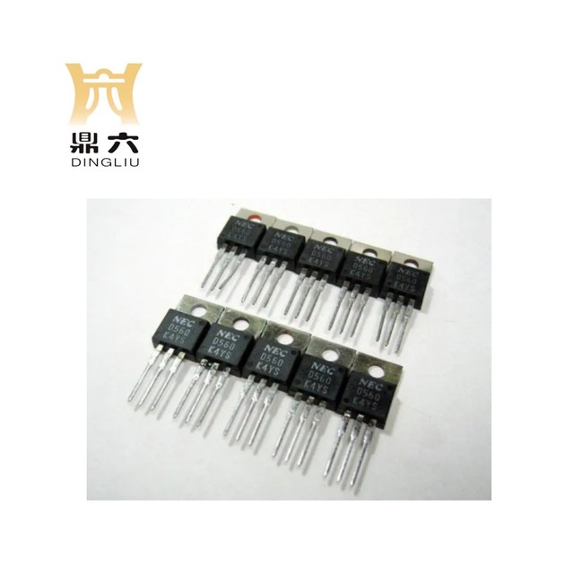 DING LIU 2SD560 D560 PNP Power Transistor NEC 5A 150V TO-220 Original Imported Second-Hand Disassembled ICs