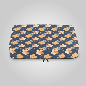 Ensemble de 6 cubes de compression personnalisés pour bagages, motif fleur d'hibiscus hawaïenne, organisateur de vêtements en maille - Product Image 3