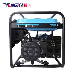 Générateur d'électricité portable à essence monophasé 3000W à démarrage automatique avec poignée et roues, certifié CE - Product Image 5