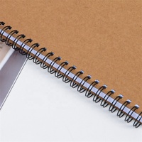 Carnet B4 personnalisé réutilisable à couverture rigide avec stylo, papier kraft premium, feuilles mobiles, multifonctionnel, 80 feuilles, journal personnel pour le bureau