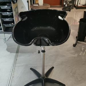 Bac à shampoing portable à double cuve 2025 pour salon de coiffure, pompe à eau électrique en métal, universel pour femmes enceintes, personnes âgées, mobile - Product Image 5