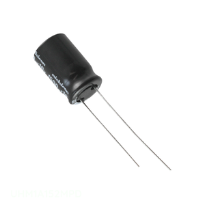 ตัวเก็บประจุแบบมีรูผ่านรัศมี1500 uF 20% 1500 uF ของแท้ - Product Image 1