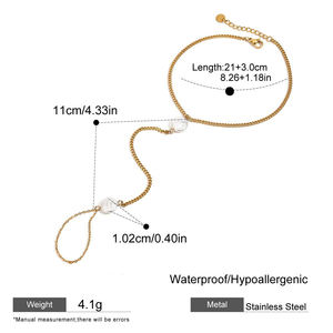 Браслет из нержавеющей стали с кисточкой - Product Image 6